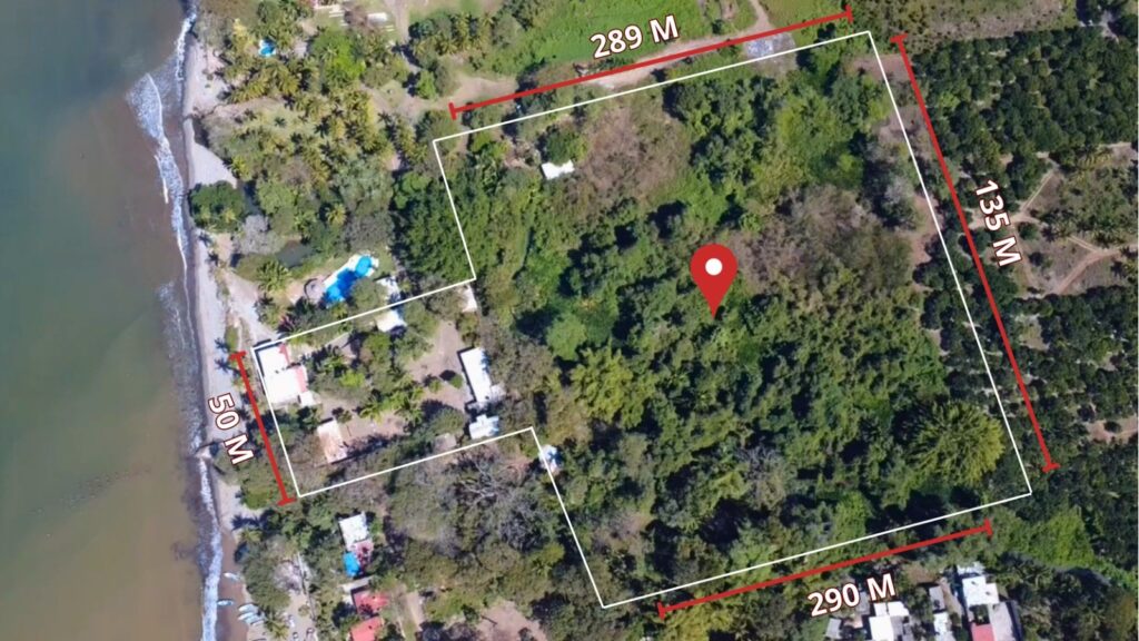 Oceanfront land for sale in Nayarit, Mexico - Lote Miramar - REMAX On the bay