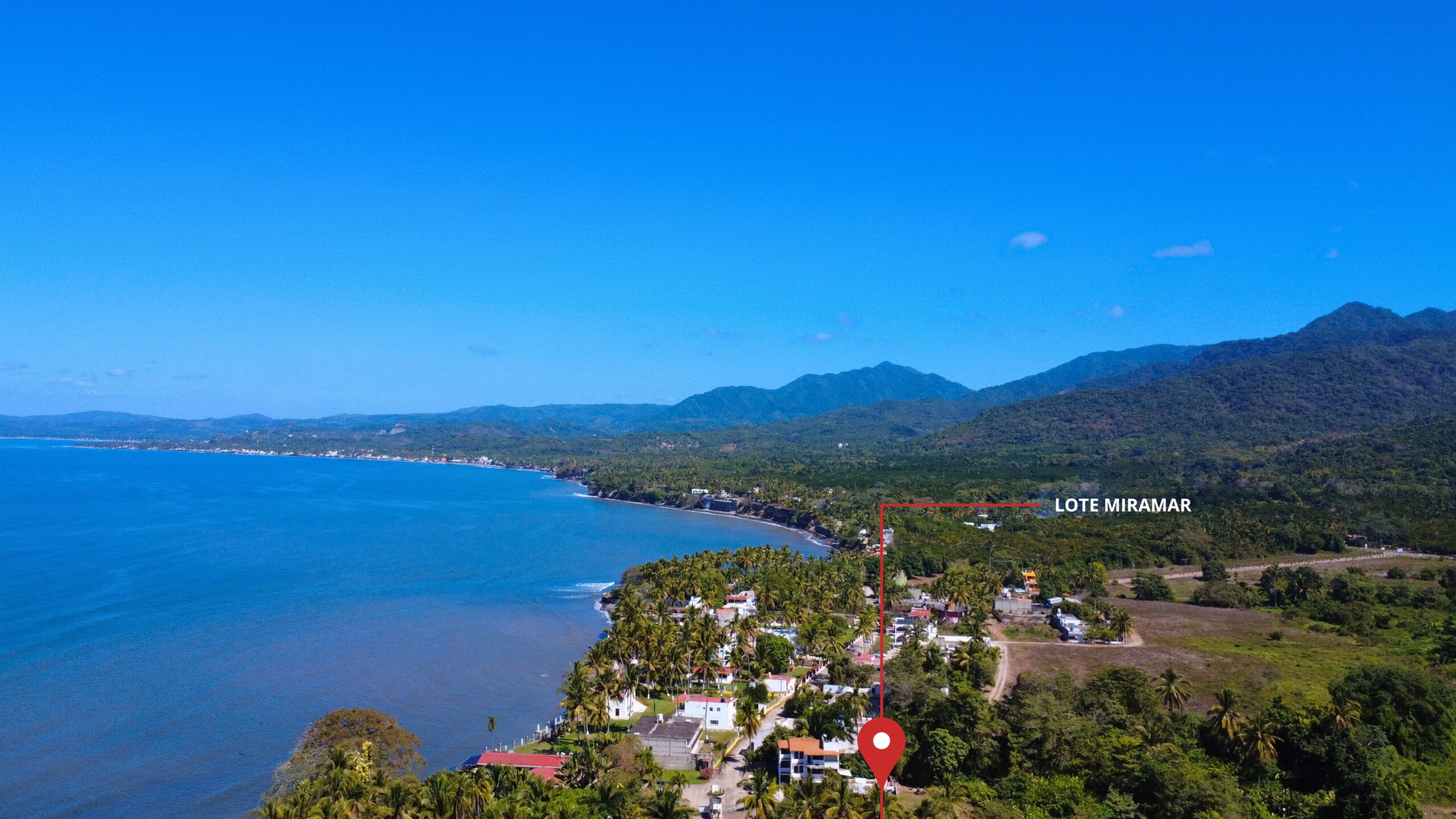 Lote Miramar – Oceanfront land for development in Riviera Nayarit